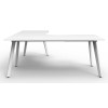 Deluxe Infinity 1 PERSON CORNER WORKSTATION Eternity Leg  