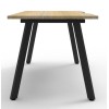 Deluxe Infinity 5 PERSON WORKSTATION Eternity Leg Single-Sided No Screen