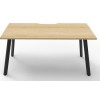 Deluxe Infinity 1 PERSON WORKSTATION Eternity Leg Single-Sided No Screen