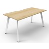 Deluxe Infinity 1 PERSON WORKSTATION Eternity Leg Single-Sided No Screen