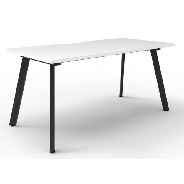 Deluxe Infinity 1 PERSON WORKSTATION Eternity Leg Single-Sided No Screen