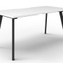 Deluxe Infinity 1 PERSON WORKSTATION Eternity Leg Single-Sided No Screen