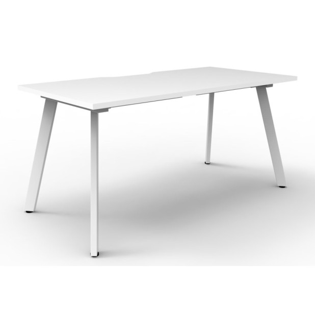 Deluxe Infinity 1 PERSON WORKSTATION Eternity Leg Single-Sided No Screen