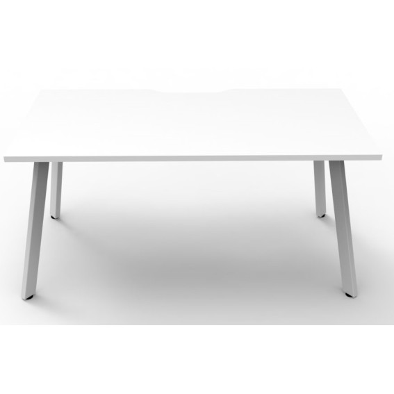 Deluxe Infinity 1 PERSON WORKSTATION Eternity Leg Single-Sided No Screen