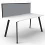 Deluxe Infinity 1 PERSON WORKSTATION Eternity Leg Single-Sided With Screen