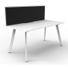 Deluxe Infinity 1 PERSON WORKSTATION Eternity Leg Single-Sided With Screen