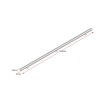 Deluxe Infinity Infill Panel for Double Sided Workstations Without Screens