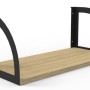 Deluxe Infinity Screen Hung Shelf