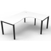 Deluxe Infinity 1 PERSON CORNER WORKSTATION Profile Leg 