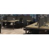 Deluxe Infinity 4 PERSON CORNER WORKSTATION Profile Leg  