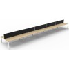 Deluxe Infinity Profile Leg Double-Sided With Screen