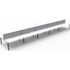 Deluxe Infinity Profile Leg Double-Sided With Screen