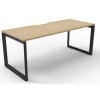 Deluxe Infinity 1 PERSON WORKSTATION Loop Leg Single-Sided No Screen