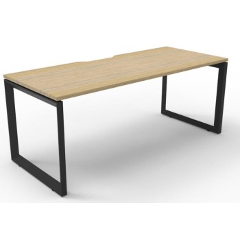 Deluxe Infinity 1 PERSON WORKSTATION Loop Leg Single-Sided No Screen