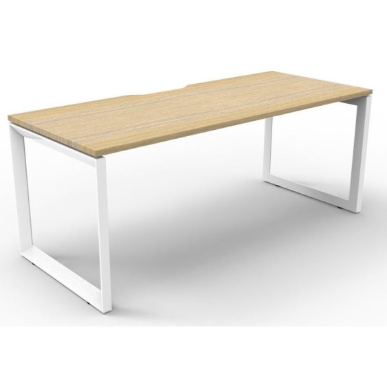 Deluxe Infinity 1 PERSON WORKSTATION Loop Leg Single-Sided No Screen