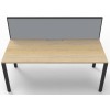 Deluxe Infinity 1 PERSON WORKSTATION Profile Leg Single-Sided With Screen