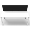 Deluxe Infinity 1 PERSON WORKSTATION Profile Leg Single-Sided With Screen