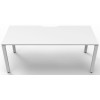 Deluxe Infinity 1 PERSON WORKSTATION Profile Leg Single-Sided No Screen