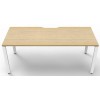Deluxe Infinity 1 PERSON WORKSTATION Profile Leg Single-Sided No Screen