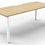 Deluxe Infinity 1 PERSON WORKSTATION Profile Leg Single-Sided No Screen