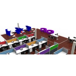 Rapid Workstation Cubicle Style