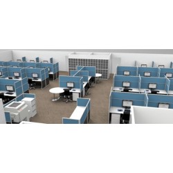 Rapid Workstation Cubicle Style