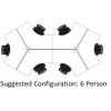 Rapid Workstation Cluster Style 120 Degree